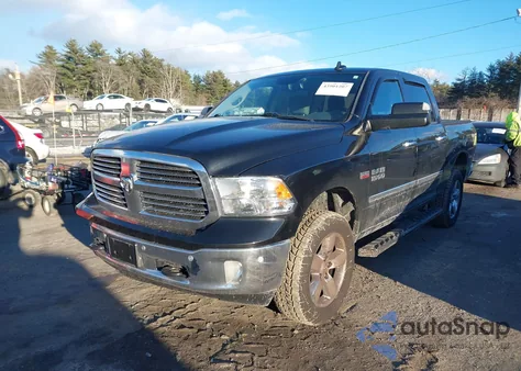 2017 Ram 1500 Big Horn 4X4 5'7 Box z USA, uszkodzony, nr VIN 3C6RR7LT7HG659364